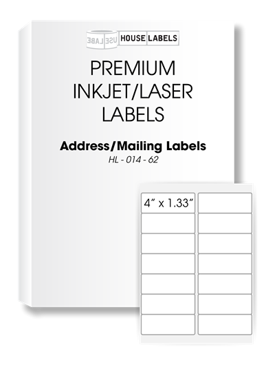 Picture of HouseLabels’ brand – 14 Labels per Sheet (2000 Sheets – Best Value)