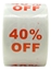 Picture of Discount Labels - 40% Off (100 Rolls - Best Value)