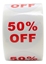 Picture of Discount Labels - 50% Off (1 Roll - Best Value)