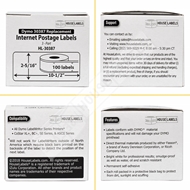 Picture of Dymo - 30387 3-Part Internet Postage Labels (12 Rolls – Best Value)