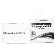 Dymo LV-30323 Green Shipping Labels