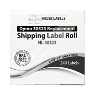 Dymo LV-30323 Red Shipping Labels