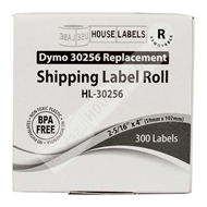 Hospital visitors badges. Dymo compatible LV-30256 shipping labels