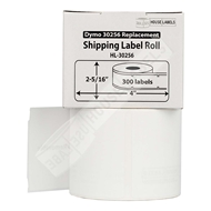 LabelValue.com | Dymo 30256 Tan Shipping Labels, 2-5/16” x 4” - 300 Labels  Per Roll, 1 Roll Per Pack