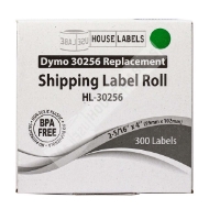 Picture of Dymo - 30256 GREEN Shipping Labels (12 Rolls – Best Value)