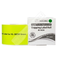 Picture of Dymo - 30256 GREEN Shipping Labels (12 Rolls – Best Value)