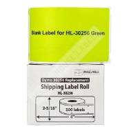 Picture of Dymo - 30256 GREEN Shipping Labels (12 Rolls – Best Value)