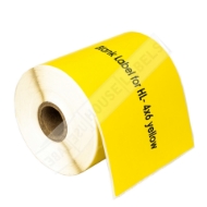 Picture of Zebra - 4x6 Combo Pack  (6 Rolls - YOUR CHOICE -Blue, Green, Yellow, Red, Orange, Pink- BEST VALUE)
