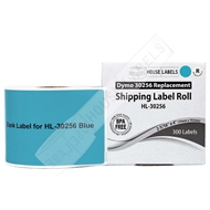  LabelValue.com  Dymo 30256 Blue Shipping Labels 300