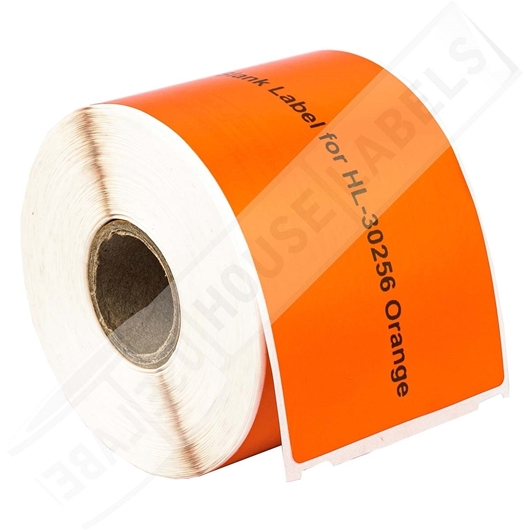 Dymo LV-30252 Compatible Orange Address Labels
