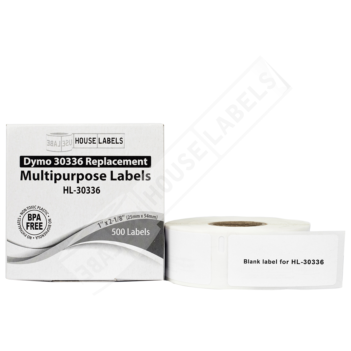 Dymo 30336 Multipurpose Labels | 1"Core | Houselabels.com