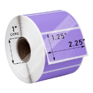 Picture of Zebra – 2.25 x 1.25 LAVENDER (6 Rolls – Best Value)