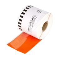 Picture of Brother DK-2205 ORANGE (6 Rolls - Best Value)