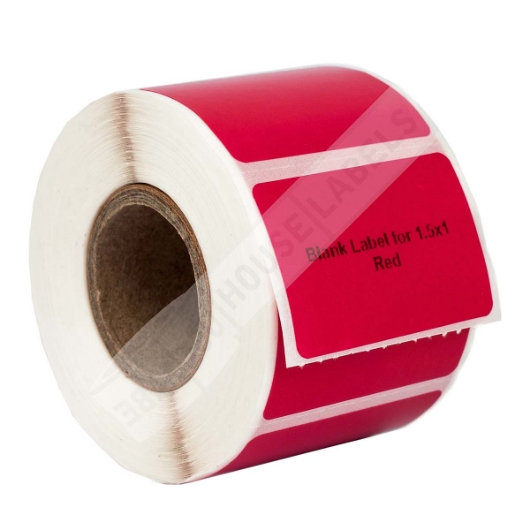 Picture of Zebra – 1.5 x 1 RED (12 Rolls – Best Value)