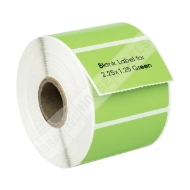 Picture of Zebra – 2.25 x 1.25 GREEN (6 Rolls – Best Value)