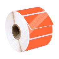 Picture of Zebra – 2.25 x 1.25 ORANGE (6 Rolls – Best Value)