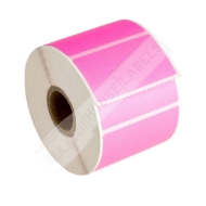 Picture of Zebra - 2.25x1.25 PINK (16 Rolls -  BEST VALUE)