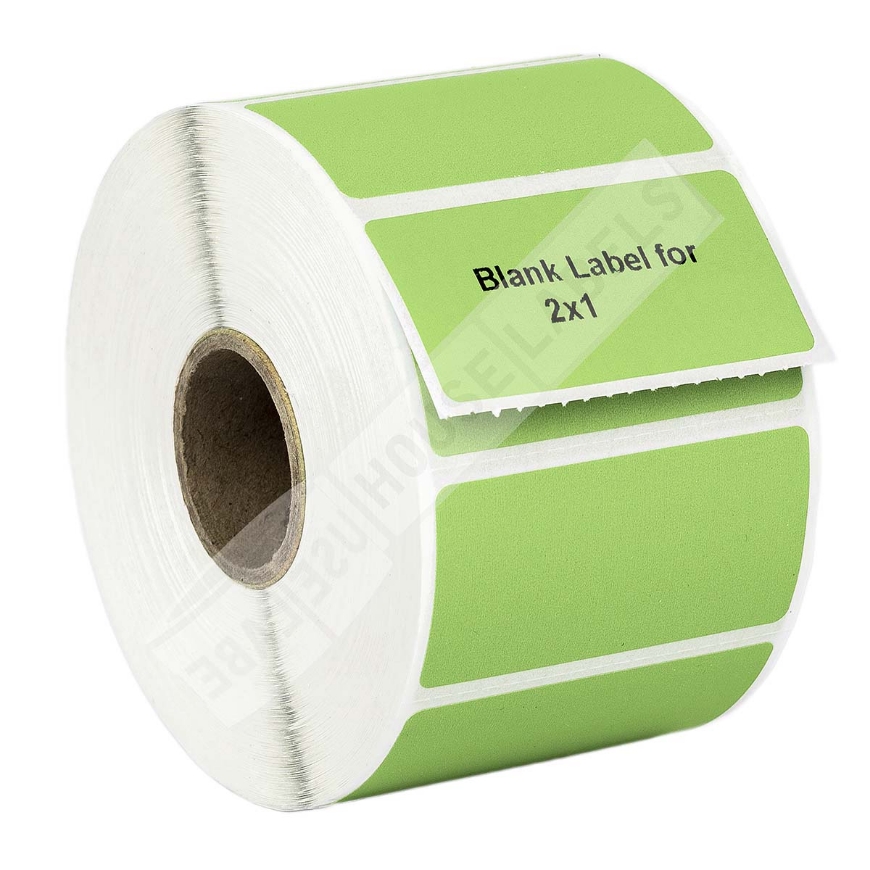 Picture of Zebra – 2 x 1 GREEN (6 Rolls – Best Value)