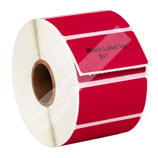 Picture of Zebra – 2 x 1 RED (20 Rolls – Best Value)