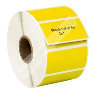 Picture of Zebra – 2 x 1 YELLOW (6 Rolls – Best Value)