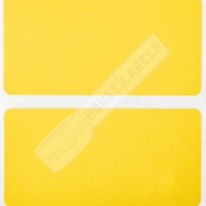 Picture of Zebra – 2 x 1 YELLOW (6 Rolls – Best Value)