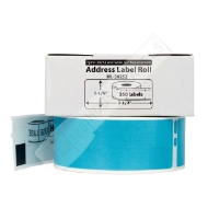 Picture of Dymo - 30252 BLUE Address Labels (6 Rolls - Best Value)