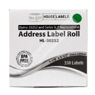 Picture of Dymo - 30252 GREEN Address Labels