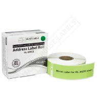 Picture of Dymo - 30252 GREEN Address Labels (36 Rolls - Best Value)