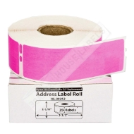 Picture of Dymo - 30252 PINK Address Labels (12 Rolls - Best Value)