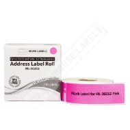 Picture of Dymo - 30252 PINK Address Labels (52 Rolls - Shipping  Included)