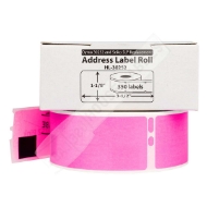 Picture of Dymo - 30252 PINK Address Labels (52 Rolls - Shipping  Included)