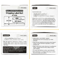 Picture of Dymo - 30256 BLUE Shipping Labels