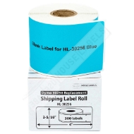 Picture of Dymo - 30256 BLUE Shipping Labels (25 Rolls – Best Value)