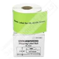 Picture of Dymo - 30256 GREEN Shipping Labels