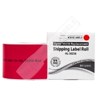 Picture of Dymo - 30256 RED Shipping Labels