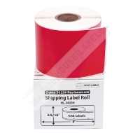 Picture of Dymo - 30256 RED Shipping Labels