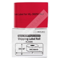 Picture of Dymo - 30256 RED Shipping Labels