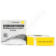 Picture of Dymo - 30336 YELLOW Multipurpose Labels (6 Rolls – Best Value)