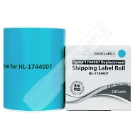 Picture of Dymo - 1744907 BLUE Shipping Labels