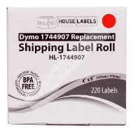 Picture of Dymo - 1744907 RED Shipping Labels