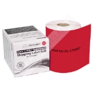 Picture of Dymo - 1744907 RED Shipping Labels (4 Rolls - Best Value)