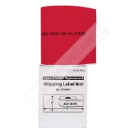 Picture of Dymo - 1744907 RED Shipping Labels (4 Rolls - Best Value)