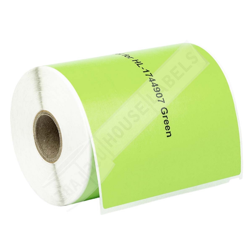 Picture of Dymo - 1744907 GREEN Shipping Labels (11 Rolls - Best Value)