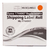 Picture of Dymo - 1744907 ORANGE Shipping Labels