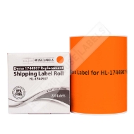 Picture of Dymo - 1744907 ORANGE Shipping Labels