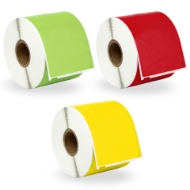 Picture of Dymo - 30256 Color Combo Pack (4 Rolls - Your Choice - Blue, Green, Orange, Pink, Lavender, Red and Yellow) with Best Value