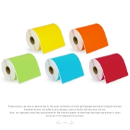 Picture of Dymo - 1744907 Combo Pack (6 Rolls - Your Choice - Yellow, Green, Blue, Orange, Red, Pink) with Best Value