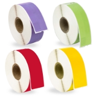 Picture of Dymo - 30252 Color Combo Pack (10 Rolls - Your Choice - Blue, Green, Orange, Pink, Lavender, Red and Yellow) with Best Value