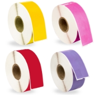 Picture of Dymo - 30252 Color Combo Pack (10 Rolls - Your Choice - Blue, Green, Orange, Pink, Lavender, Red and Yellow) with Best Value